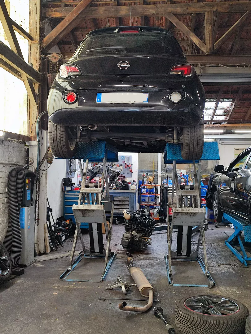 Remplacement moteur Opel Adam